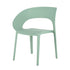 4 Piece Set Of Modern Designed Single Chairs With Round Table