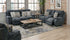 Joya - Power Headrest Power Lay Flat Reclining Console Loveseat With CR3 Heat/Massage/Lumbar/ZG