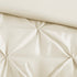 7 Piece Tufted Comforter Set Ivory Full