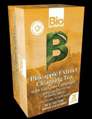 Bio Nutrition - Pineapple Garcinia Cambogia Tea, 30 Bags - Gluten-Free Support