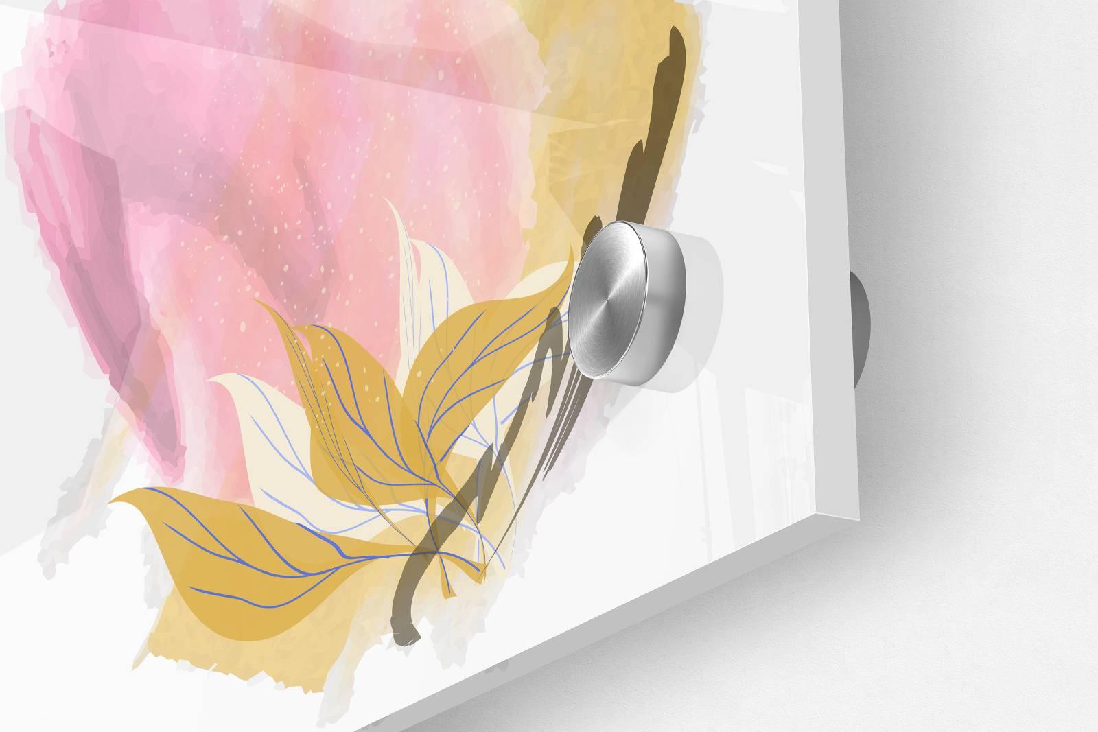 Abstract Flowers Set of 3 Prints Modern Wall Art Modern Artwork