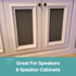 Dual Layer Acoustic Fabric for DIY Panels & Speakers