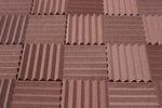 2 Inch Acoustic Foam Wedge Style Panels - 13 Color Options