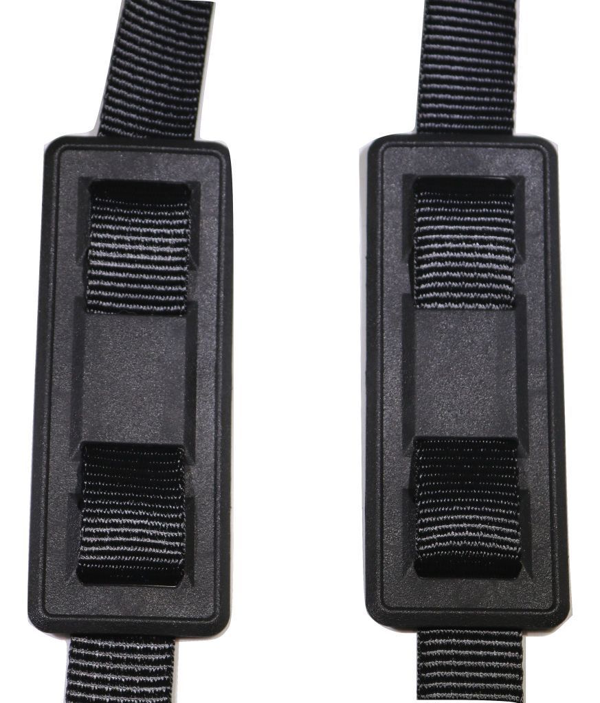 BLACK ACW Buckle 2 pc Wind Strap Kit Hot Tub Secure ACW Loc Spa Hurricane Tie Down | SIZE OPTIONS