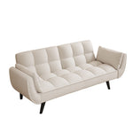 Sofa Soft Two Armrests Throw Pillow Pillow Comfortable Fit Apartment Bedroom Small Space