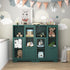 Modern Cabinet With Glass Doors And Drawer