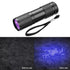 Adjustable Rechargeable UV Flashlight Black Light 21LED 12LED Handheld Portable Torch Light Ultraviolet Flashlight Detector Flashlight Torch For Bed Bug Dog Urine Pet Stains Matching With Pet Odor Eliminator