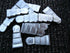 50 Steel Wedges for Hammers, Hatchets, Blacksmith etc. 1/2" Ribbed Metal Wedge