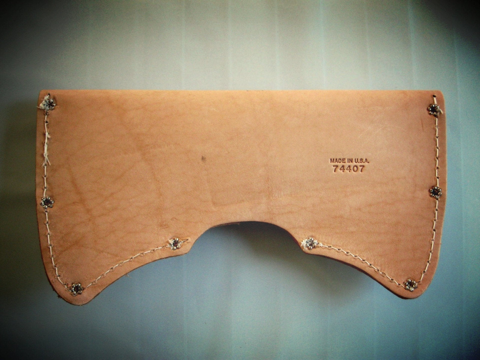 Double Bit Axe Sheath Top Grain Leather 3.5 + lbs. Full size