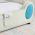 Cute Cloud Shape Bed With Guardrails Cartoon Design, Storage Pocket