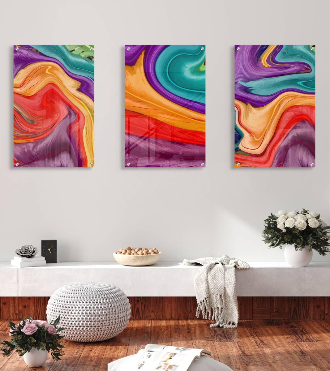 Aesthetic Wall Art Set of 3 Prints Modern Wall Art Modern Artwork