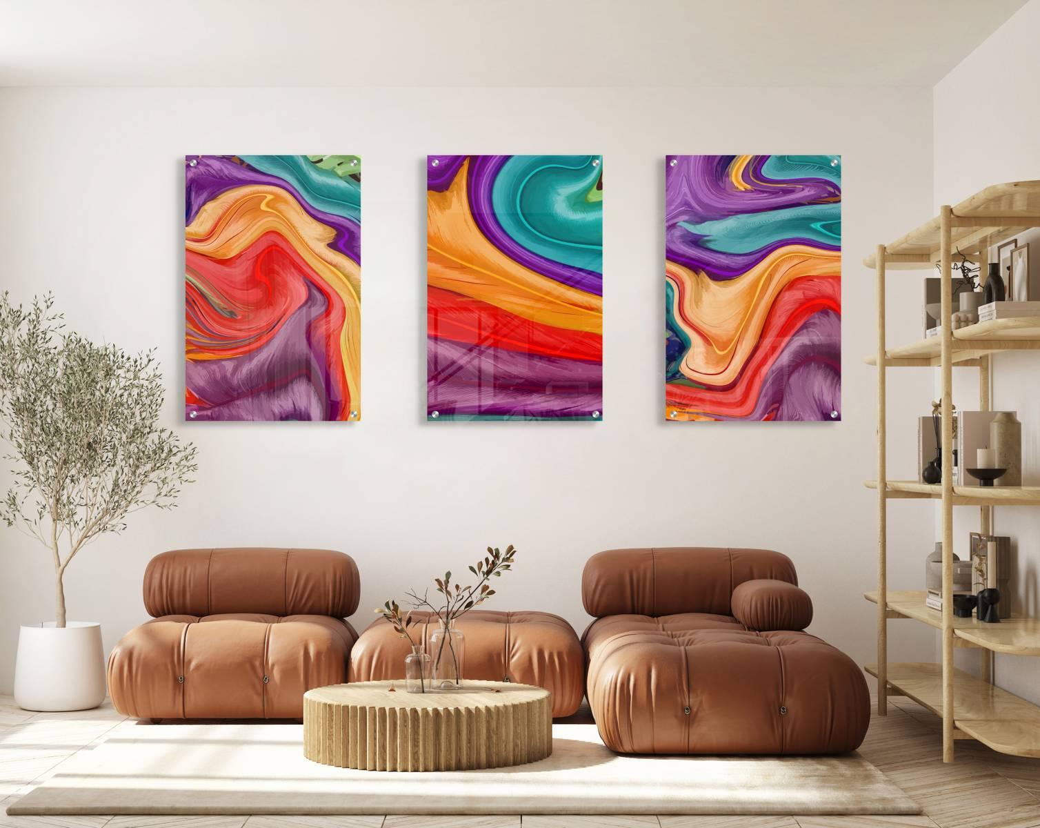 Aesthetic Wall Art Set of 3 Prints Modern Wall Art Modern Artwork