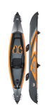 Aqua Marina TOMAHAWK AIR-K 12'4" Inflatable High Pressure Speed Kayak / Canoe