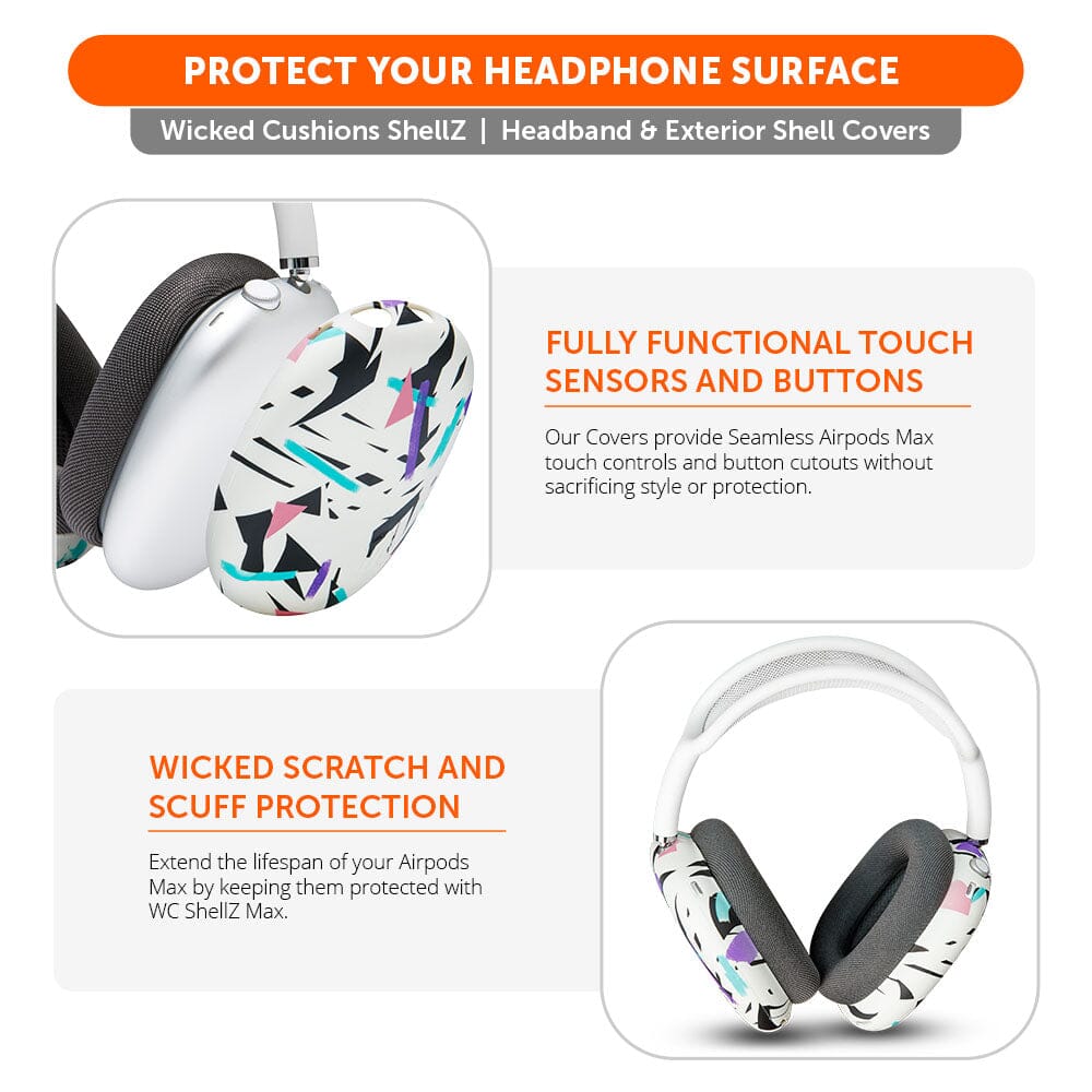 Airpods Max Exterior Shell Covers - WC ShellZ Max