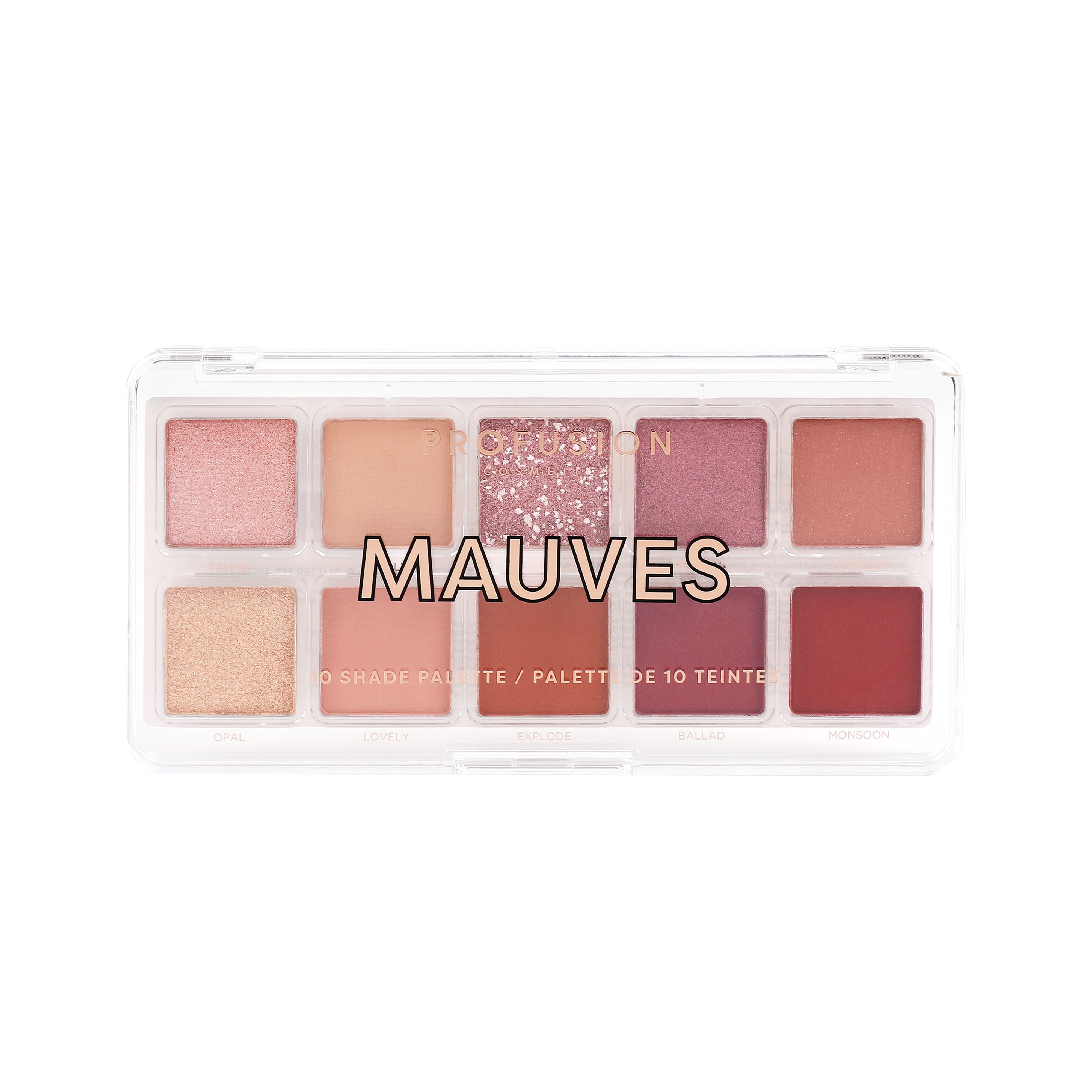 Essentials 10 Shade Palette – Mauves