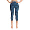 Blue Sky Capri Leggings with Pockets