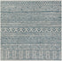 Novato Aqua All Over Pattern Performance Rug