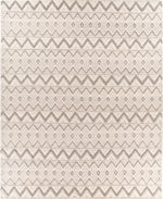 Whittington Gray&Cream Wool Rug - Clearance