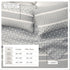 3-Piece Stripe Quilt - Kadi Collection