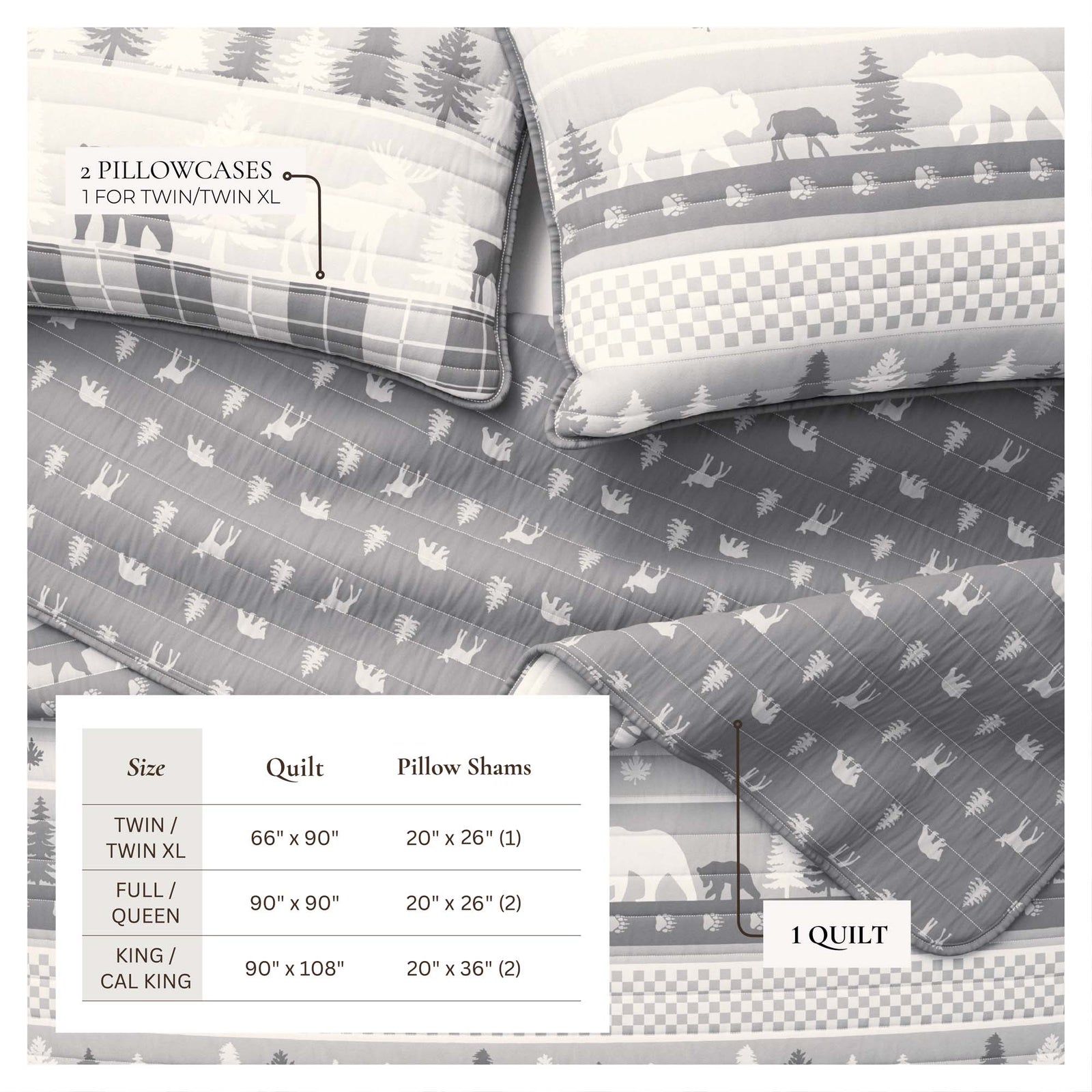 Rustic Landscape Quilt Set - Matthew Collection