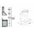 ZLINE 30" Wooden Wall Mount Range Hood Butcher Block, 681W-30