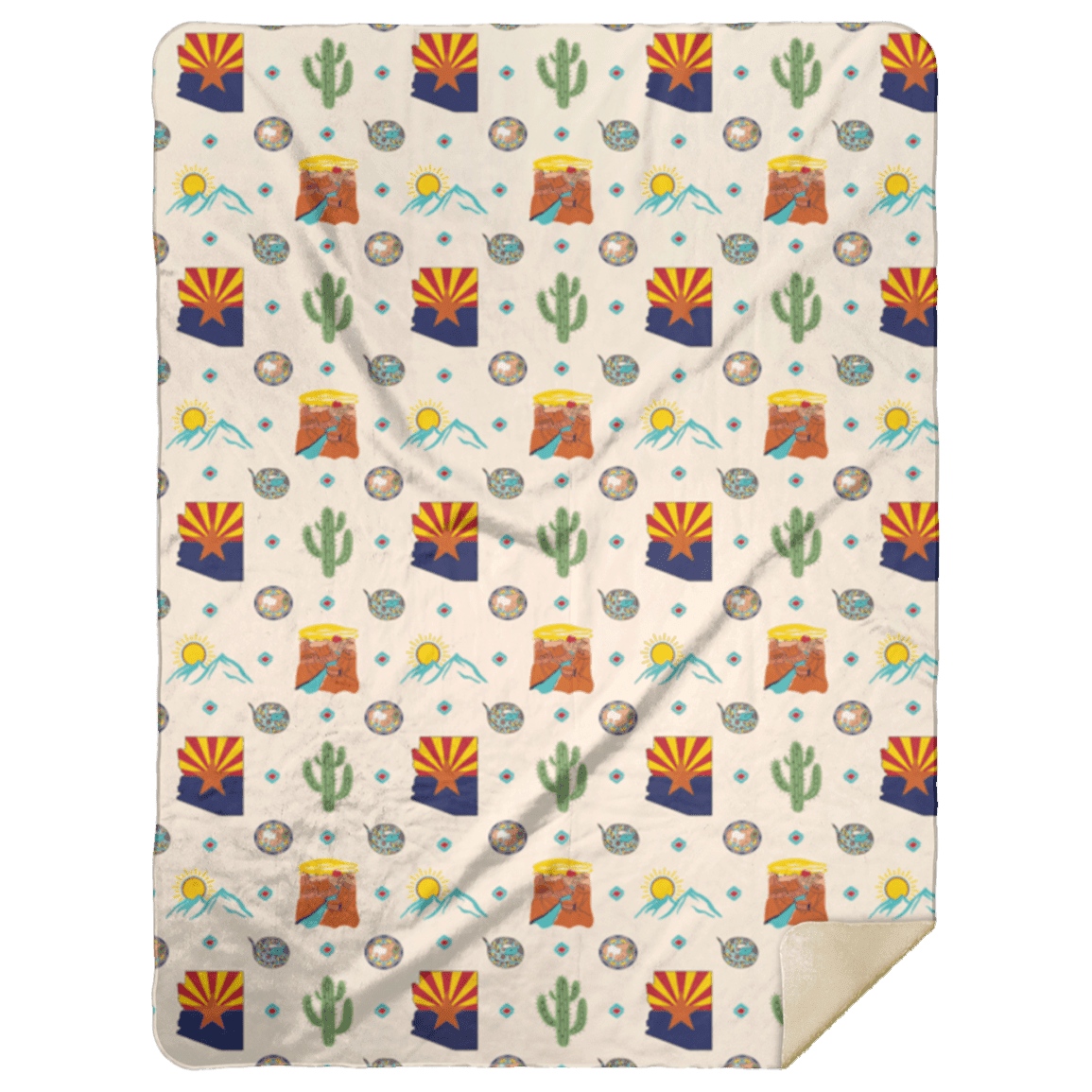 Arizona Plush Throw Blanket 60x80