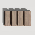 Exterior Wood-Look Composite Slat Panel Samples