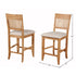 Aspen Pub Chairs, Antique Natural (Set of 2)