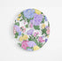 Asters Pattern Printed Transparent Acrylic Circle