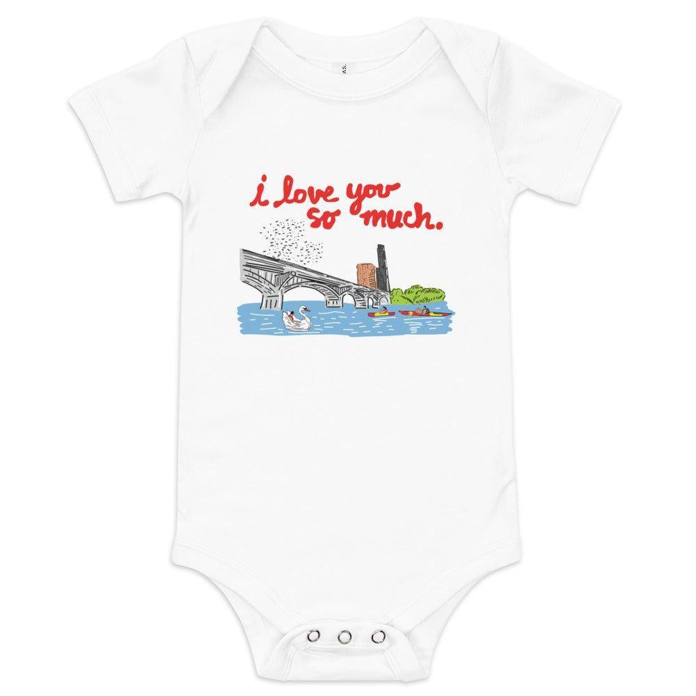 Austin City I Love You So Much Baby Onesie One Piece