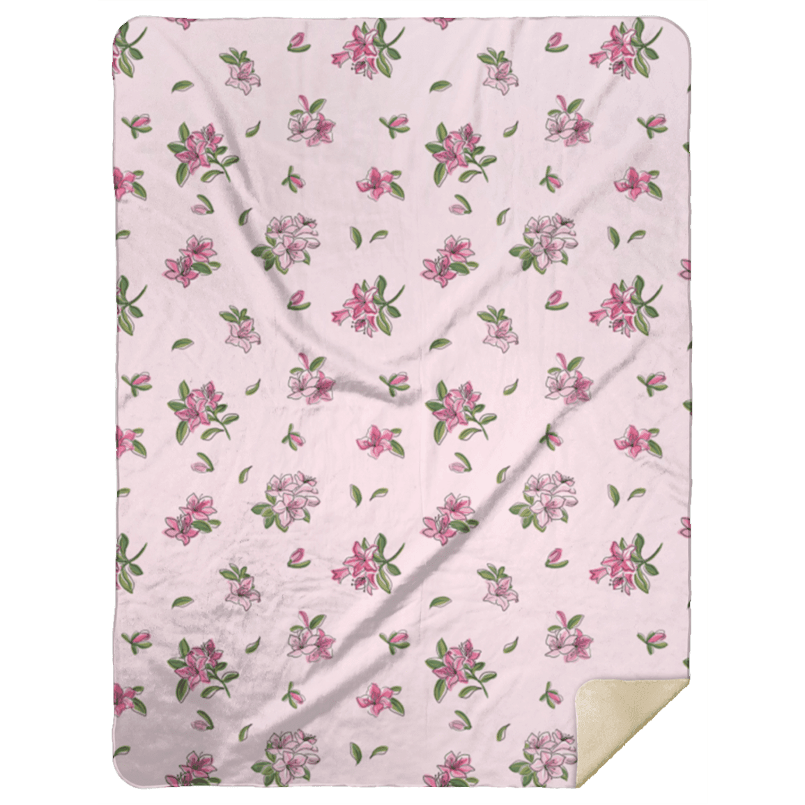 Azalea Plush Throw Blanket 60x80