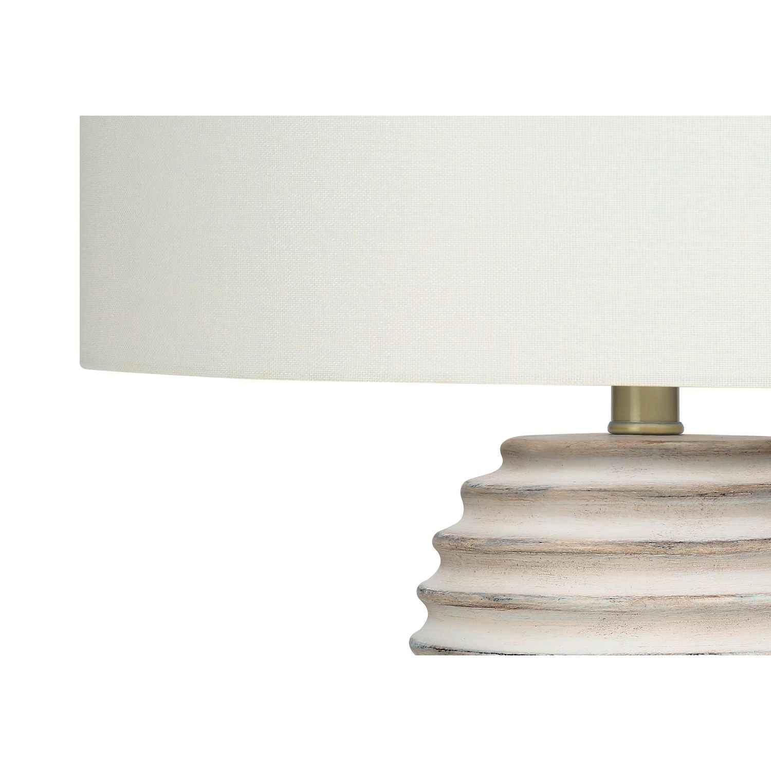 Lighting, Table Lamp - Cream - Resin