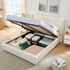 Functional Vertical Striped Bed With Gas Lift Storage