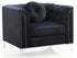 Contemporary Sloped Arm Chair