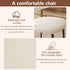 Upholstered Dining Chairs For Dining Room (Set of 2) - Beige