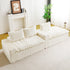 Modular Sofa, Convertible Twin Seat With Chaise Lounge