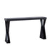 Console Table With Crossed Legs For Hallway - Black