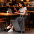 14' & 20' ABS Spinner Wheel Luggage Set with Cosmetic Case