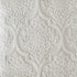 King/Cal King 3 Piece Tufted Cotton Chenille Damask Duvet Cover Set