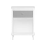 Nightstand With 1 Drawer 1 Shelf