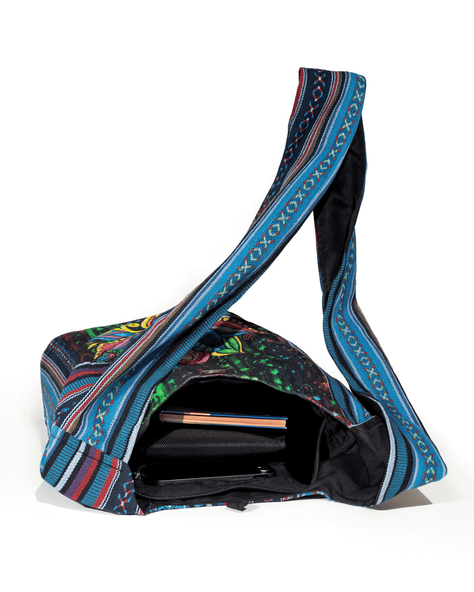 Kathmandu Collection Lotus Handmade Hobo Bag