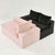 Multifunctional Sofa Pink Black, Fits 4 People