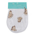 Gift Set: Aw Shucks! Oyster Baby Muslin Swaddle Blanket and Burp Cloth/Bib Combo Baby Shower Essential for Newborn