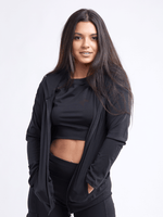 JupiterGear Athletic Fitted Zip-Up Hoodie Jacket with Pockets