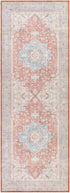 Brown Bagamanoc Medallion Washable Area Rug - Clearance