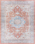 Brown Bagamanoc Medallion Washable Area Rug - Clearance