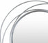 Basay Round Silver Gray Mirror