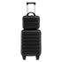 14'/20' 2-Piece ABS Spinner Wheel Luggage Set with Combination Lock