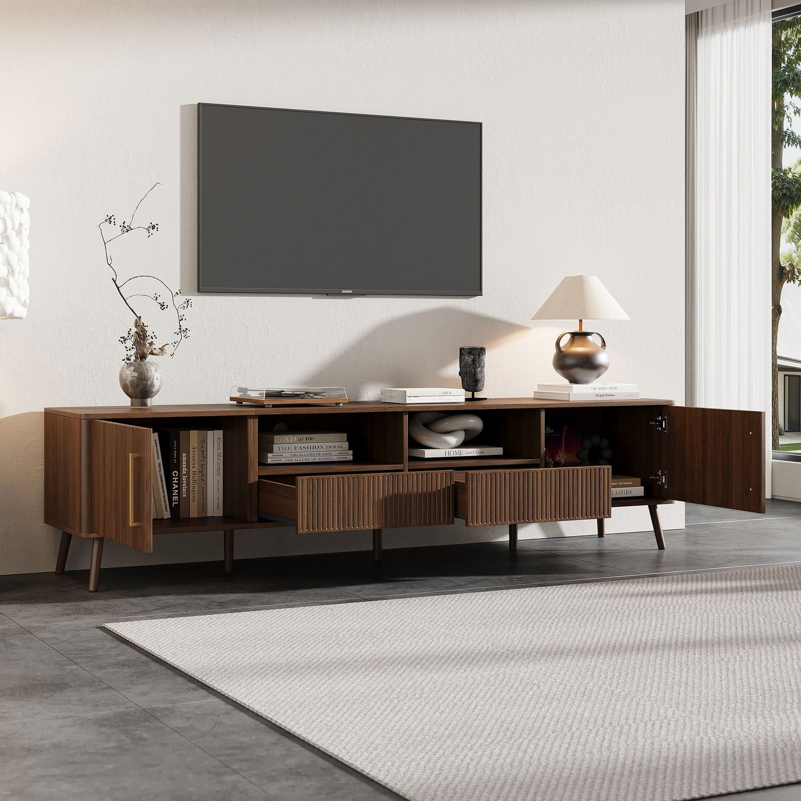 TV Stand For TVs Up To 85
