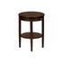 Accent Table, 2 Tier, Transitional - Espresso
